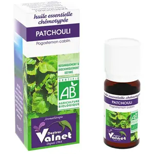 Comparateur de prix : Docteur Valnet huile essentielle de Patchouli bio 10ml