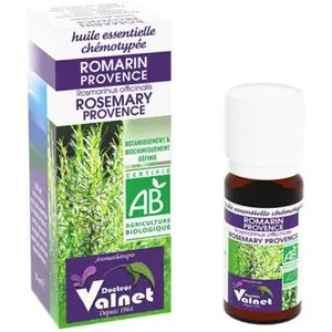Comparateur de prix : Docteur Valnet huile essentielle de romarin Provence bio 10ml