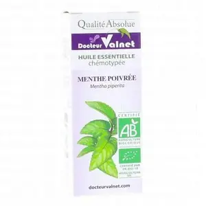Docteur valnet menthe poivrée huile essentielle bio 10ml pas cher
