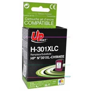 Uprint Cartouche compatible - Cartouche Premium Compatible Hp 301xl Couleur pas cher