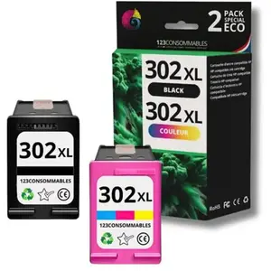 Comparateur de prix : Pack UPrint compatible HP 302 XL noir et couleur