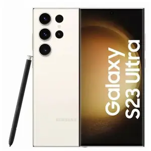 Smartphone Samsung Galaxy S23 Ultra 256go Beige Grade ec pas cher
