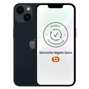 Smartphone APPLE iPhone 13 Noir 256Go pas cher