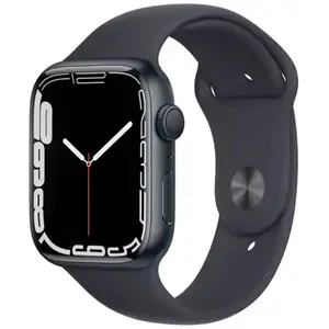 Montre Connectee Apple Watch Serie 7 45mm Noir Grade A pas cher
