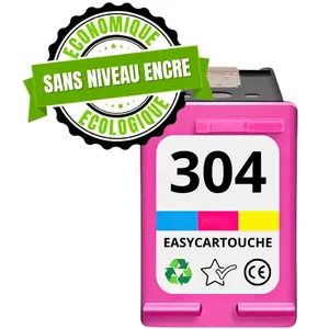 Comparateur de prix : 123CONSOMMABLES - 304 - Cartouches d'encre Compatible avec HP 304 Couleur pour C