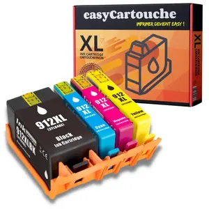 Pack 4 Cartouches compatibles HP 912XL pas cher