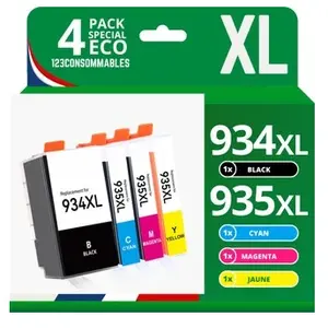 Comparateur de prix : 123CONSOMMABLES - 934XL 935XL - Cartouches d'encre Compatible pour HP 934 XL 935