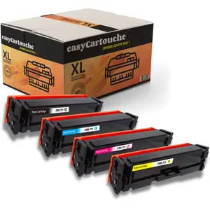 Pack de 4 toners compatible CANON 731 (BK+C+M+Y) pas cher