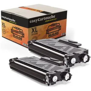 Comparateur de prix : 123CONSOMMABLES - Pack 2 Toners compatibles Brother TN-2320 Noir