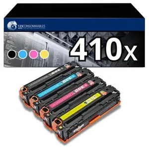 Comparateur de prix : 123CONSOMMABLES - 410X - Toners compatible avec HP CF410A CF410X 410A 410X pour