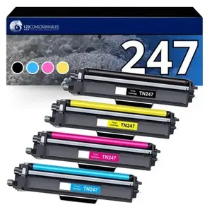 Comparateur de prix : 123CONSOMMABLES - TN247 - Toner Compatible pour Brother TN243CMYK TN-243CMYK TN