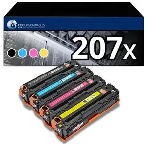 Comparateur de prix : 123CONSOMMABLES - 207X - Toner Compatible pour HP 207X 207A Color Laserjet Pro M