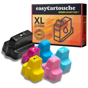 Comparateur de prix : Pack 6 cartouches compatibles HP 363