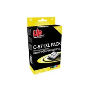 Comparateur de prix : Uprint Canon Cli-571 Pack De 5 Cartouches Compatibles C-571xl Upprint