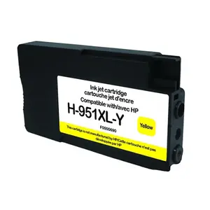 Cartouche H-951XL-Y compatible HP 951XL (Jaune) pas cher