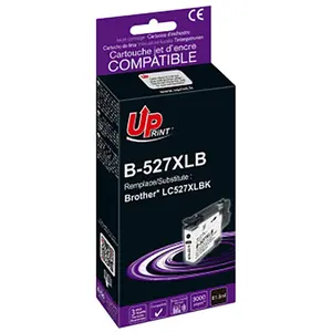 UPrint B-527XLB - 61.5 ml - noir - compatible - boîte de suspension - cartouche d'encre (alternative pour : Brother LC527XLB) - pour Brother MFC-J4350DW, MFC-J4550DW, MFC-J6760DW pas cher