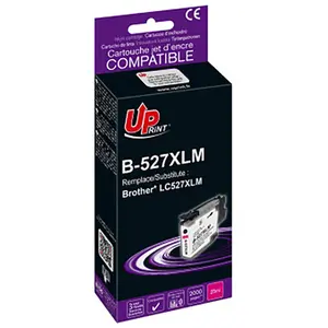 UPrint B-527XLM - 25 ml - magenta - compatible - boîte de suspension - cartouche d'encre (alternative pour : Brother LC527XLM) - pour Brother MFC-J4350DW, MFC-J4550DW, MFC-J6760DW pas cher