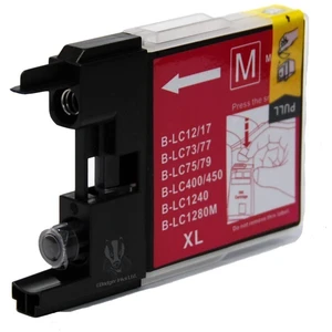 Cartouche compatible BROTHER LC-1280/LC-1240 magenta pas cher