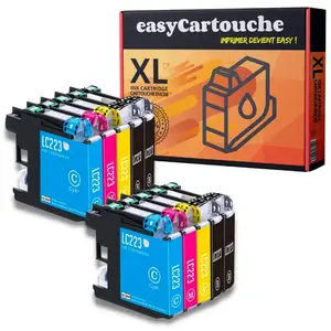 Comparateur de prix : 123CONSOMMABLES - LC223 - Cartouche d'encre pour Brother LC 223 223XL pour Broth