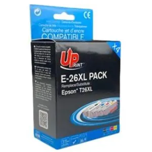 Pack UPrint compatible EPSON T26XL 4 cartouches
