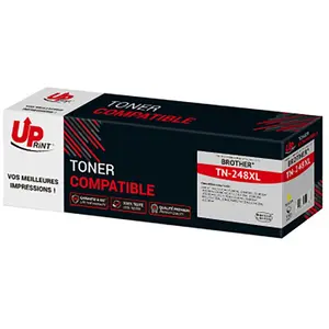 @office Toner compatible UPrint TN248XLY, jaune, 2300s pas cher