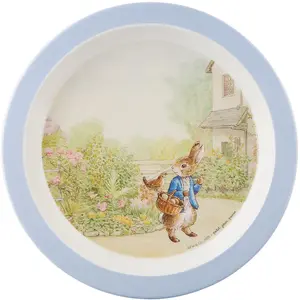 Assiette bébé Pierre Lapin (21 cm) pas cher