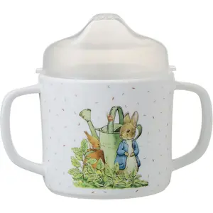 Comparateur de prix : Petit Jour Paris tasse deux anses antidérapante avec bec amovible pierre lapin