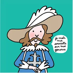 Prinz & Prinzessin Serviettes en papier Les princes : Je mets ma serviette sur mes genoux pas cher