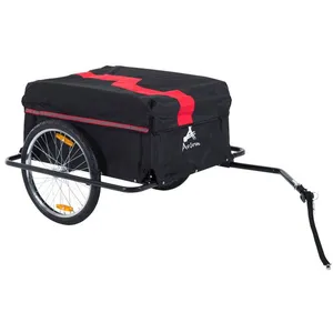 Blueline vélo remorque cargo remorque de transport remorque cargo noir nouveau pas cher