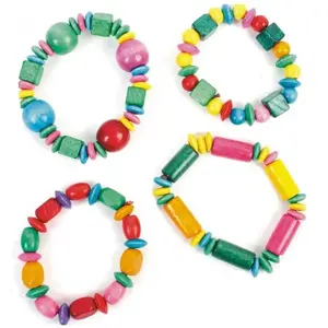 Bracelet en bois pour enfant - BG - 16 cmVendu parruedelafete