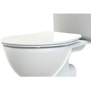 Allibert Abattant WC en thermodur - fermeture progressive SLIMEO pas cher