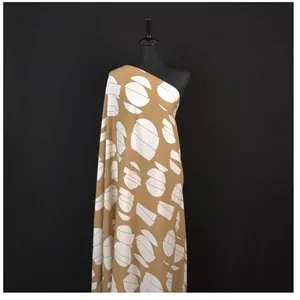 sperenza Tissu coton viscose imprimé de formes géométriques vendu au mètre(...)... pas cher