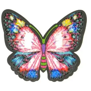 Ecussons Thermocollant Papillon 5,8 x 4,9 cm - Mediac(...) - 02 rose