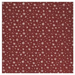 GENERIQUE Tissu coton ombelles vendu au mètre(...) - ombellerouge pas cher