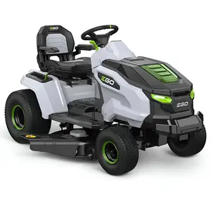 Tracteur tondeuse à batterie coupe 107 cm, Mulching silencieux - EGO P... pas cher
