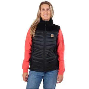 Degré7 Doudoune Sans Manches Degre 7 Gaya Black Femme noir 34 pas cher
