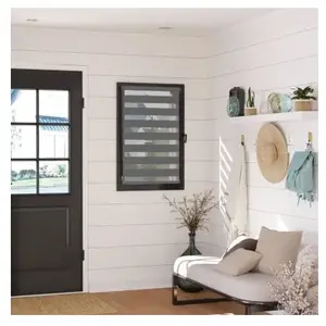 MADECO DOMDECO Store jour et nuit sans perçage - Gris anthracite - 62x190 cm pas cher