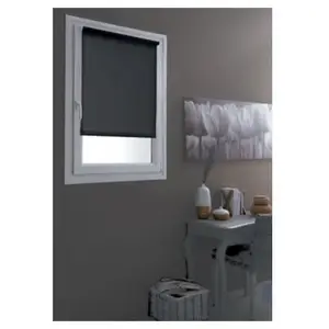 MADECOSTORE Store Enrouleur Occultant Sans percer - 107 x 170cm-Gris sourisVendu paramazon