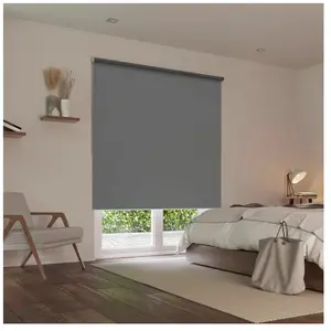 Comparateur de prix : MADECOSTORE MADECO Store Enrouleur Occultant Must motorisable - 90 x 250cm - Gris