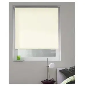 MADECOSTORE Store Enrouleur Tamisant Uni - Beige - L64 x H250cm pas cher