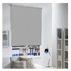 Comparateur de prix : MADECOSTORE Store Enrouleur tamisant uni - Gris - L154 x H190cm