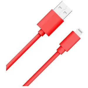 Comparateur de prix : Wow - Câble Lightning - USB mâle pour Lightning mâle - 1 m - rouge