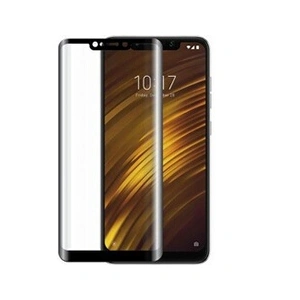 Comparateur de prix : Bigben Connected Protège-écran - Verre trempé - Pocophone F1 - Contour noir - Résistant aux rayures - 2.5D
