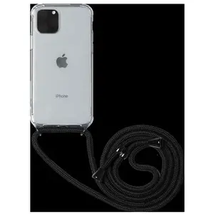 Comparateur de prix : Bigben Connected Coque rigide transparente à bandoulière amovible pour iPhone 11 pro TU