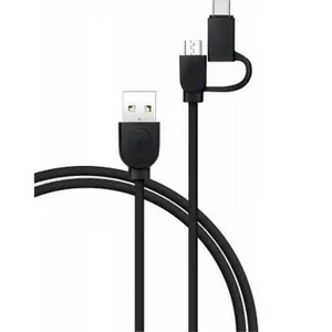 Comparateur de prix : BIG BEN CBL2EN1ACMICB câble USB 1,2 m USB A Micro-USB B Noir - Neuf