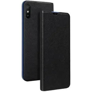 Comparateur de prix : Bigben Etui Folio noir avec porte-carte intégré pour Xiaomi Redmi 9A