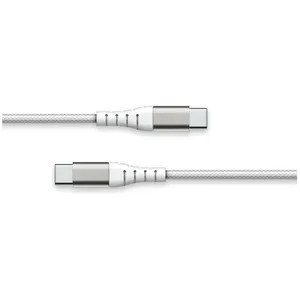 Force Power - Câble USB - 24 pin USB-C (M) pour 24 pin USB-C (M) - 3 A - 1.2 m - blanc pas cher