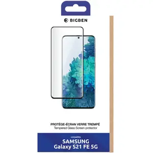 Protection D'écran En Verre Trempé Pour Galaxy G S21 Fe - Transparent BigbenVendu parcdiscount