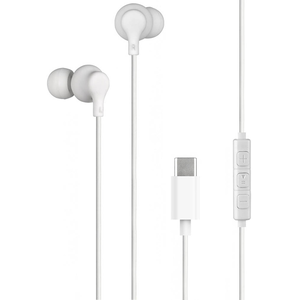 ECOUTEURS FILAIRE Bigben Connected KP INTRA USB BLANC pas cher