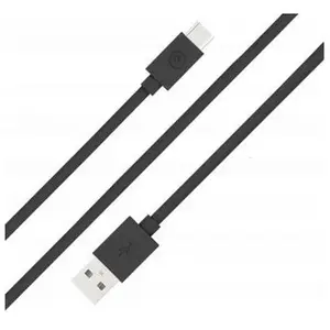 Bigben - Câble USB - USB (M) pour 24 pin USB-C (M) - 5 V - 3 A - 2 m - noir